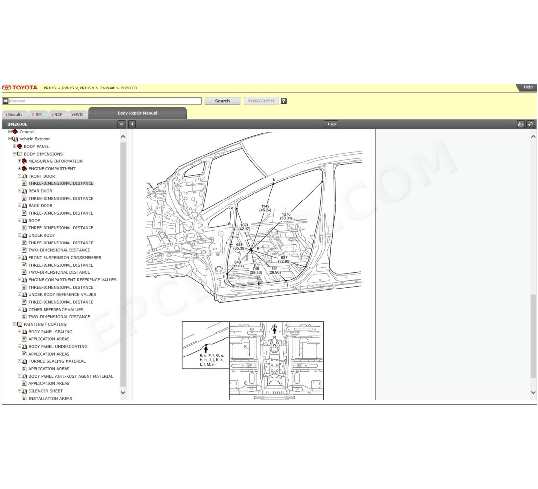 Toyota Prius V / Prius α / Prius + 2012 - 2021 service manual